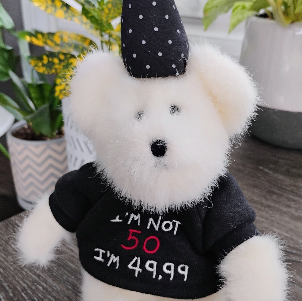 Boyd's I'm Not 50 I'm 49.99 Razz Bearies Collection Bear